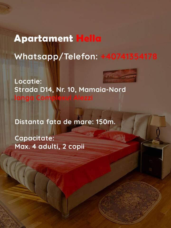 Hella Apartament Mamaia-Nord Năvodari Eksteriør bilde